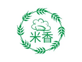 米香店铺logo头像设计