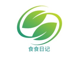 陕西食食日记品牌logo设计