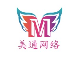 美通网络公司logo设计