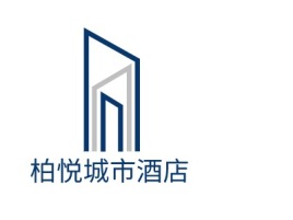 浙江柏悦城市酒店名宿logo设计