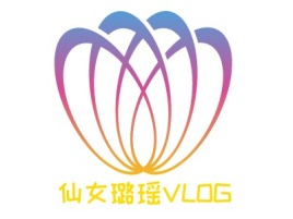 湖南仙女璐瑶VLOGlogo标志设计
