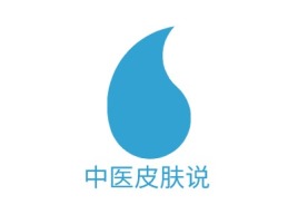 中医皮肤说品牌logo设计