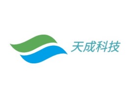 天成科技logo标志设计
