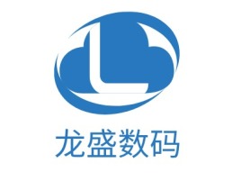 龙盛数码公司logo设计