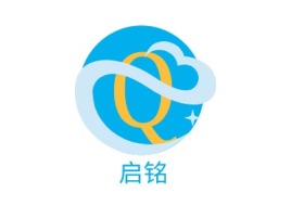 重庆启铭金融公司logo设计