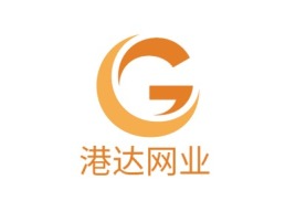 港达网业公司logo设计
