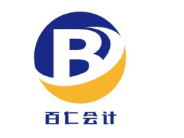 百 仁 会 计公司logo设计