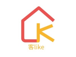 唻客like公司logo设计