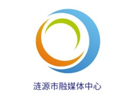 涟源市融媒体中心logo标志设计