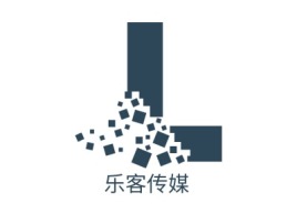 江苏乐客传媒logo标志设计