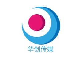 华创传媒logo标志设计