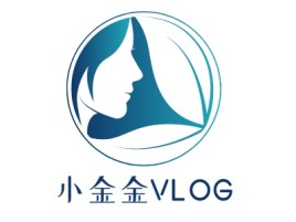 小金金VLOG门店logo设计