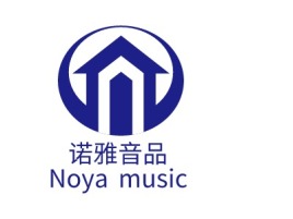   诺雅音品Noya music
企业标志设计