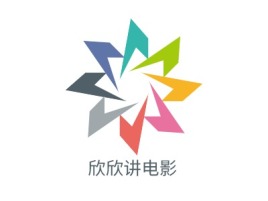 广东欣欣讲电影公司logo设计