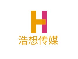 福建浩想传媒logo标志设计
