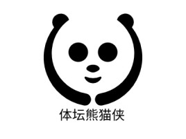 体坛熊猫侠公司logo设计