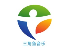 三角鱼音乐公司logo设计