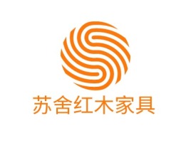 浙江苏舍红木家具企业标志设计