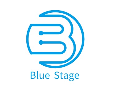 Blue StageLOGO設(shè)計(jì)