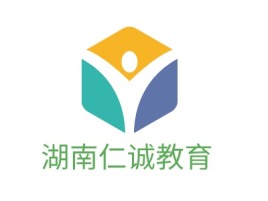 湖南仁诚教育logo标志设计
