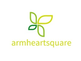 Warmheartsquare店铺logo头像设计