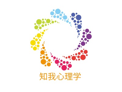 知我心理学LOGO设计