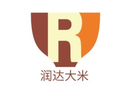 润达大米品牌logo设计