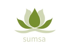 sumsa店铺标志设计