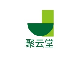 聚云堂logo标志设计
