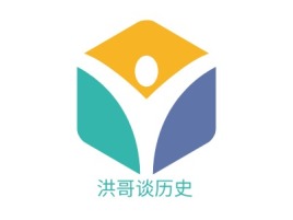 福建洪哥谈历史logo标志设计