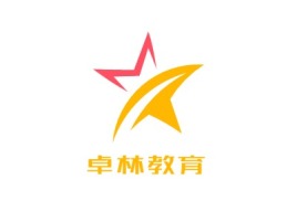 卓林教育logo标志设计