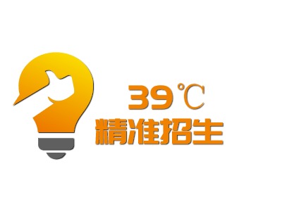 ?39℃精準招生LOGO設計