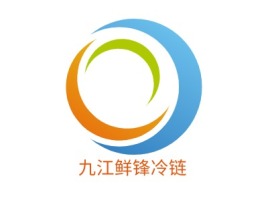 江西九江鲜锋冷链品牌logo设计