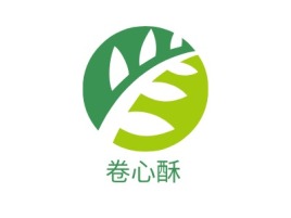 陕西卷心酥品牌logo设计