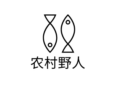 農(nóng)村野人LOGO設計