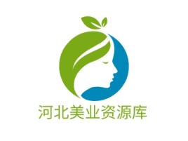 河北河北美业资源库门店logo设计