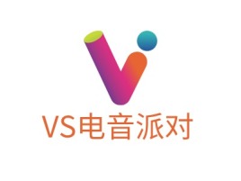 VS电音派对logo标志设计
