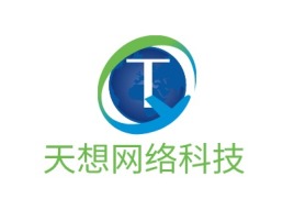 天想网络科技公司logo设计