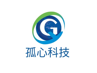 孤心科技LOGO设计