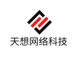 天想网络科技公司logo设计