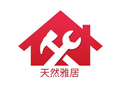 天然雅居LOGO設(shè)計