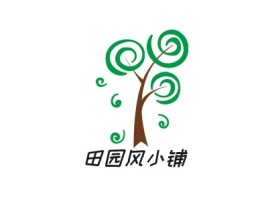 田园风小铺品牌logo设计
