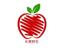 水果鲜生品牌logo设计