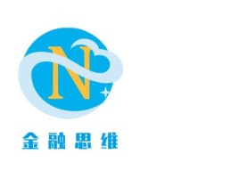 上海金 融 思 维金融公司logo设计