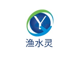 渔水灵公司logo设计