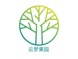 山西云梦果园品牌logo设计