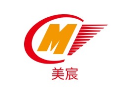宁夏美宸logo标志设计