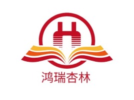 陕西鸿瑞杏林logo标志设计