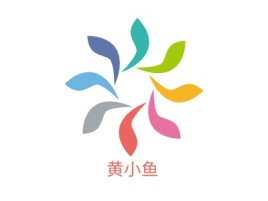 黄小鱼品牌logo设计