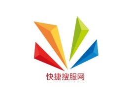 快捷搜服网logo标志设计